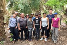 2018 Beach Clean Up and Trail Building